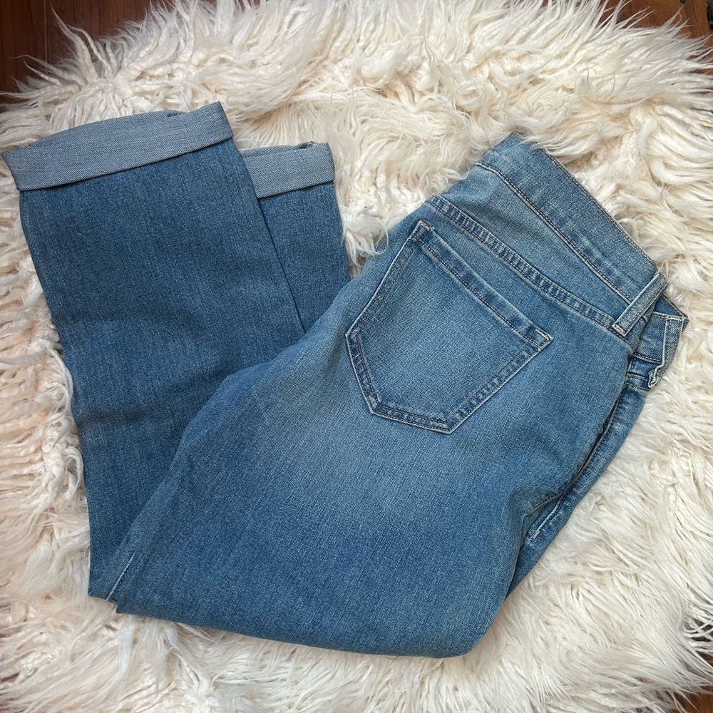 Boyfriend Straight-Leg Jeans